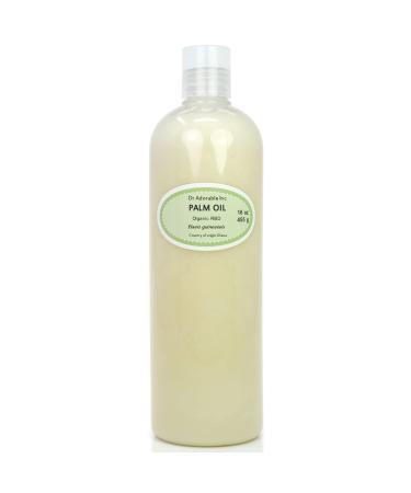 16 Oz Premium Palm Oil Pure Cold Pressed Organic