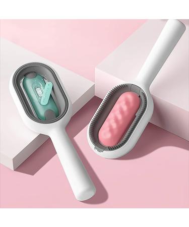 SXIIO 2-in-1 Animal Hair Removal Comb with Water Tank | Multifunctional Cat & Dog Brush for Undercoat Care Massage & Fur Cleaning - Ideal for Short & Long Haired Pets - Buy Online on GoSupps.com