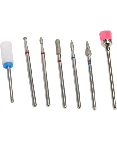 Nail Drill Bits Gel Removal Electric Cuticle Remover Bit Left Right Handed Tungsten Ceramic for Acrylic Nails - Buy Online on GoSupps.com