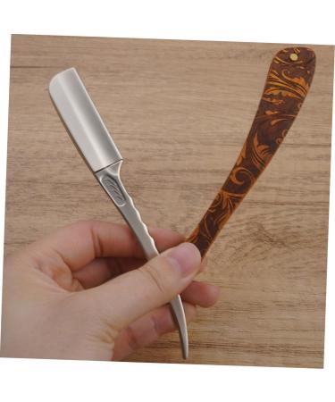 Minkissy Foldable Stainless Steel Razor Holder for Hairdressers | Men's Shaving Shaver | Durable & Compact Design - Buy Online on GoSupps.com