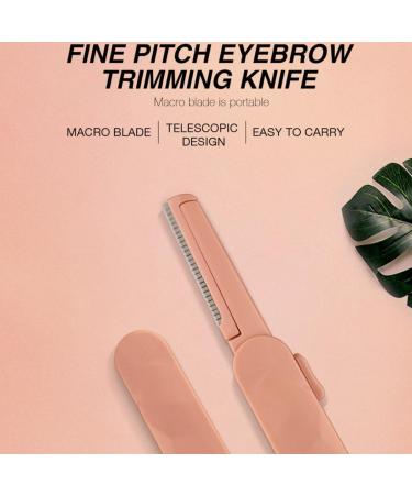 Eyebrow Soap Kit Long Lasting Eyebrow Shaping Wax with Brow Trimmer Brush Brown - Buy Online on GoSupps.com
