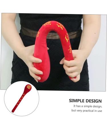 Buy Cabilock Body Massage Device - 2 Pieces Meridian-Shot Massage Roller & Silicone Ball for Lymph & Back Relief | Manual Knocking Hammer for Effective Hand Massage - Buy Online on GoSupps.com