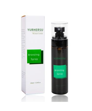 Tanning Accelerator Spray Waterproof Tanning Spray Tanning Spray For Sunbed Women Moisturize Tanning Lotion Flawless Self Tanning Spray For Indoor & Outdoor Brown Shine Tanning Oil For Men