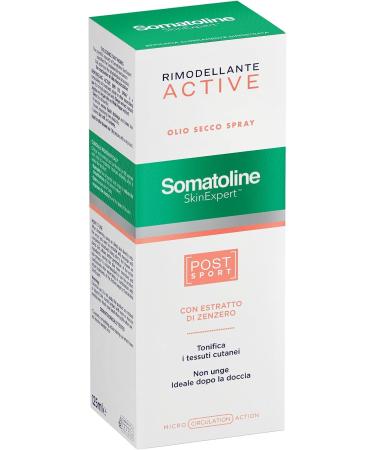  Somatoline SkinExpert Somatoline SkinExpert Active Remodeling Dry Oil Post-Sport Spray Remodeling Leg Treatment with Ginger Extract 125 ml - Buy Online on GoSupps.com
