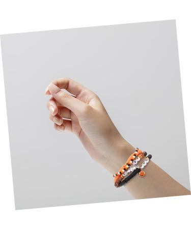 COHEALI 1 Set Bracelets Aesthetic Halloween Bead Bracelets Elastic Bracelet Charm Bracelets Decorative Beaded Bracelet Beads Bracelet for Women Wrist Decor Miss Polymer Clay Letter Jewelry - Buy Online on GoSupps.com