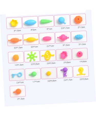 FAVOMOTO Childrens Toy 1 Box Girls Toys Children s Toys Girl Toys Childrens Toys Rayan Toys for Kids Cute Bracelets for Girls ABC Beads Girls Kids Jewelry Set Pop Beads Girl Child Necklace - Buy Online on GoSupps.com