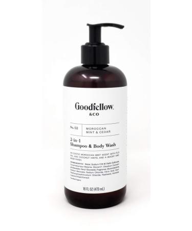 Goodfellow & Co No. 03 Moroccan Mint & Cedar 2-in-1 Shampoo & Body Wash for Men - Refreshing Scented Cleanser for Hair and Body - Buy Online on GoSupps.com