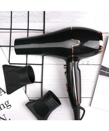Professional Hair Dryer Ionic Hairdryer 1600W Hair Dryer for Women 2 Speed 3 Heat Settings and Cool Shot Button with 2 Nozzles Negative Ion and Constant Temperature for a Frizz Free Shine Hair Care - Buy Online on GoSupps.com