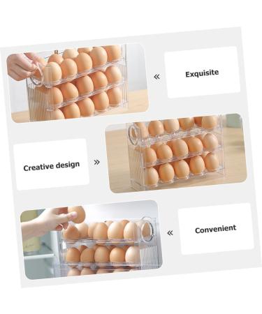 PRETYZOOM Egg Storage Box Egg Holder for Fridge Egg Preservation Holder Fridge Egg Holder Dedicated Egg Box - Buy Online on GoSupps.com