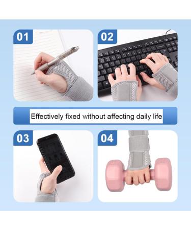 Wrist Support Brace with Splint for Carpal Tunnel & Tendinitis Relief - Pain Relief for Arthritis Tennis Elbow & More (L-Right - Buy Online on GoSupps.com