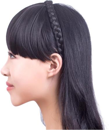 Chtom Madron hair hoops Qi Liu Hai a knife leafband Liu Hai hair (Color : Brown) - Buy Online on GoSupps.com