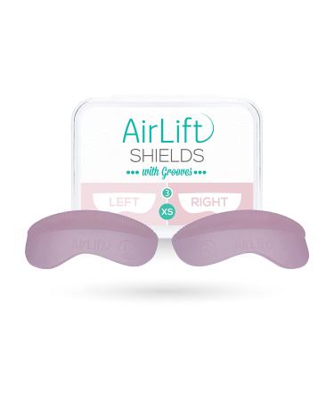 Airlift Original Silicone Lash Lift Shields Size XS3 Extra Small Reusable with Grooves