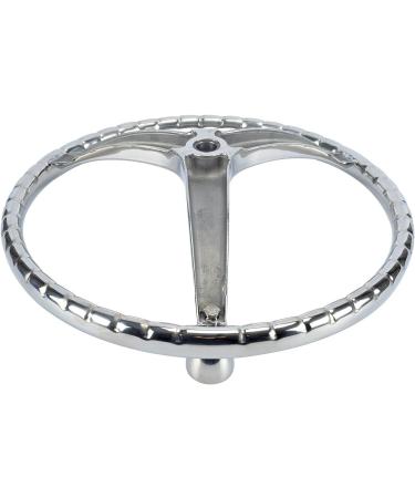 Amarine Made Stainless Steel Boat Steering Wheel 13-1/2 with Turning Knob - 5/8-18 Nut for Seastar & Verado - Buy Online on GoSupps.com
