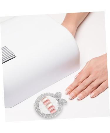 Healvian Nail Art Display Board Mix Nails Charms Charming Palette For Manicure Nail Decorations 85x73x1cm white - Buy Online on GoSupps.com