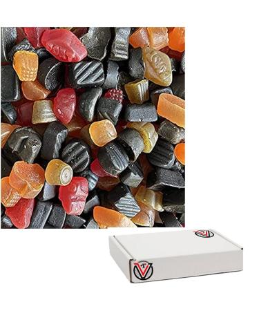 Lion Mixed Sweets Bag Liquorice Wine Gums Fruit Salads Footballs Gums Poor Bens Mix-1Kg Sweets Bag