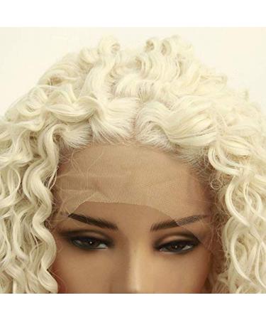 Buy Bghjue Women's Short Curly Kinky Wig - Fluffy Wavy Synthetic Afro Hair with Bangs & Free Cap - International Shipping Available - Buy Online on GoSupps.com