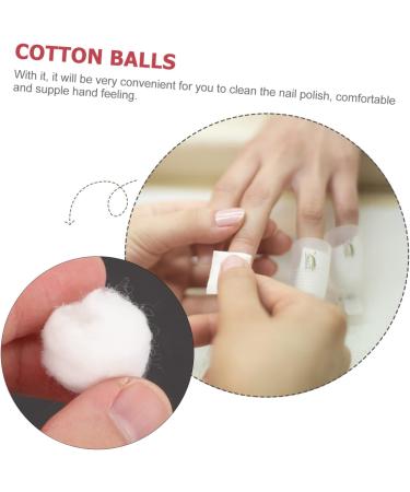  Beatifufu 300pcs Nail Polish Remover Cotton Balls Soft Gel Polish Remover for Home Nail Art - Buy Online on GoSupps.com