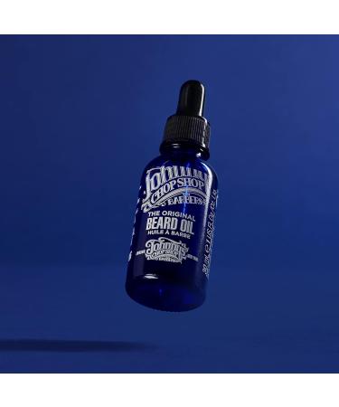 Johnny's Chop Shop Beard Oil - Lightly Scented with Almond Oil (30ml) - Buy Online on GoSupps.com