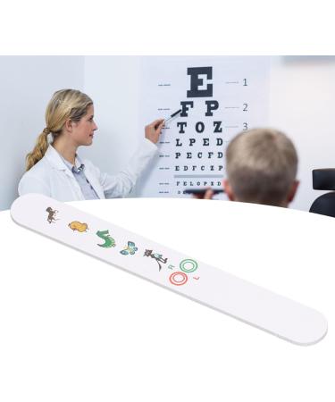 Vision Optometry Test Card Eye Chart Clear Mark Fixation Stick Vision Tester Bright Color for Kid for Eye Hospital - Buy Online on GoSupps.com