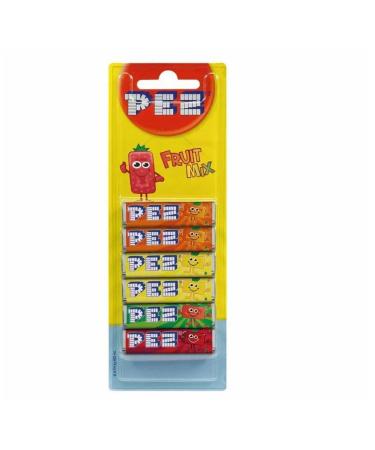 Pez Fruit Mix Refills 6 Pack 51g
