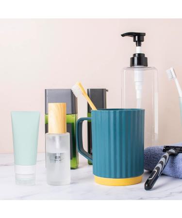 LibraCompany 6 Pack Portable Soft Silicone Travel Bottles Set - Leakproof Cosmetic Toiletry Containers in Pink, Green, Grey - Buy Online on GoSupps.com