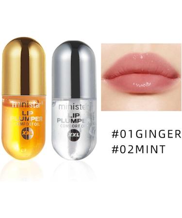 Mizily Liquid Lipstick & Lip Serum - Natural Lip Filler Botanical Volumizing Lip Balm Anti-Aging Lip Care Stick (1 Pack) - International Shipping Available - Buy Online on GoSupps.com