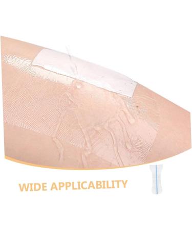 DRESSOOS 4pcs Swimming Stickers Water Proof Stickers Pads for Swimming Panti Liners Thin Pu White - Buy Online on GoSupps.com