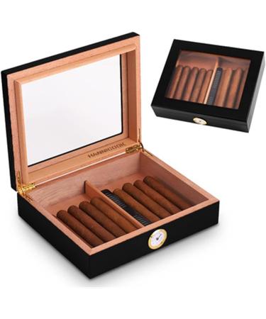Cigar Storage Box Cubes Cigar Humidor Humidifier Portable Humidor Humidifier with Men's Gift Cigar Storage Box Convenient Storage Cigar Box Red 25.9*22.1*6.6Cm - Buy Online on GoSupps.com