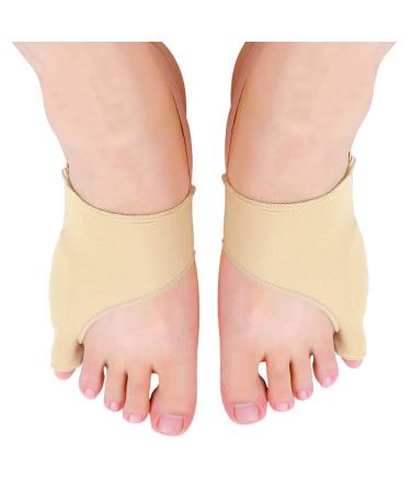 1 Pair Hallux Valgus Corrector Cloth Skin Toe Protection Sleeve Thumb Valgus Correction Device Bunion Protection Sleeves