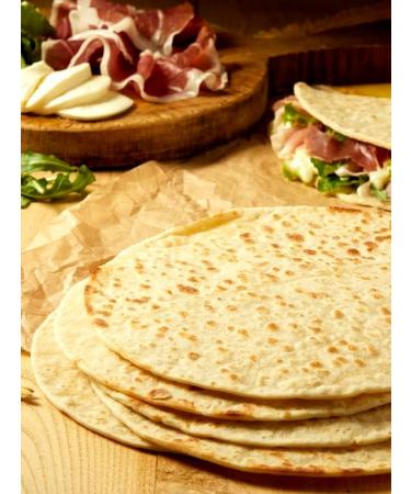 Piadina Gluten Free Peels with Extra Virgin Olive Oil and Gluten Free Sunflower Oil 240g Contains 3 Piadine - Buy Online on GoSupps.com