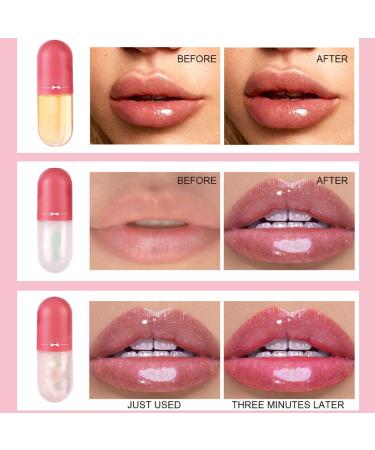 3pcs Lip Gloss Set - Nourishing Lip Plumper & Moisturizing Lip Care for Sexy Full Lips | International Shipping Available - Buy Online on GoSupps.com