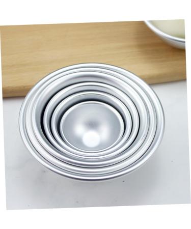 OUNONA 18 Pcs Mold Ball Cake Pans Chocolate Candy Baking Cookie Moulds Mini Dome Cake Tins Muffin Baking Cups Hemisphere Cake Pan Sphere Cake Mould Paper Cup Non Stick 3D Aluminum Alloy Silverx3pcs 8X8X4CMx3pcs - Buy Online on GoSupps.com