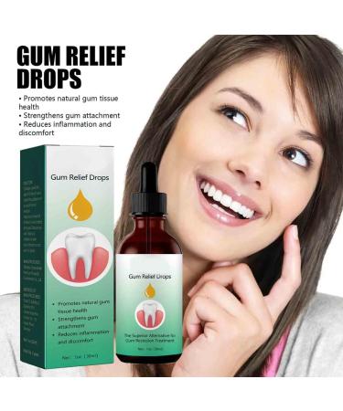 2023 New Gum Regrowth Drops - Natural Oral Care Treatment for Receding Gums | Restore Your Gums with Essential Oils (3PC) - Buy Online on GoSupps.com