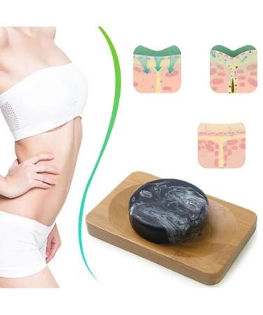 Ballboyz Face Soap & Scrub for Acne - Activated Charcoal Black Soap Bar for Men & Women | Perfect for Athletes - 1pc - Buy Online on GoSupps.com