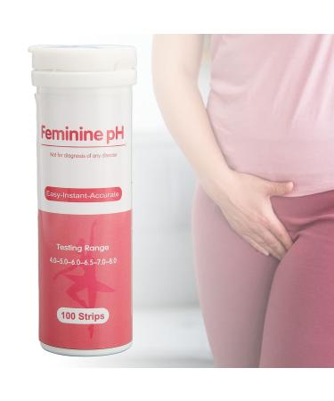 100pcs Vaginal Health PH Test Strips Disposable Intimate Health Prevent Accurate Acidity Feminine PH Paper
