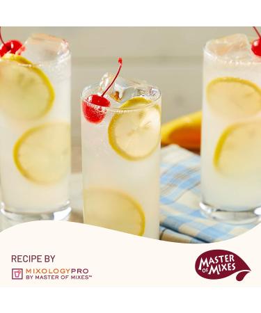 Master of Mixes Collins Drink Mix, 1 Liter Bottle - Pack of 6, 33.8 Fl Oz per Bottle - Buy Online on GoSupps.com