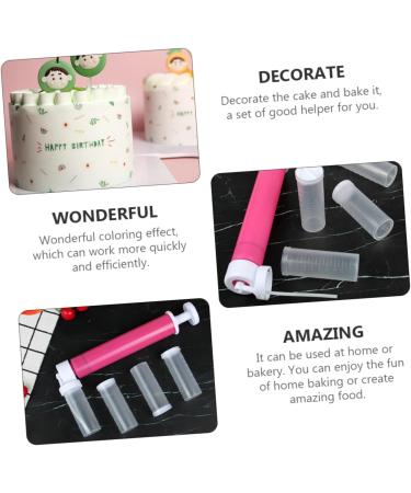HOMSFOU 1 Set Cake Duster Aerografo para Reposteria Cake Decorating Decorating Sprayer Manual Airbrush Pump Cake Icing Machine Cake Airbrush Hand Tool Plastic to Color Bake a Cake - Buy Online on GoSupps.com