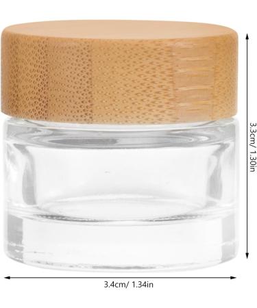 Beaupretty Cosmetic Containers Makeup Container Terrariums Small Jar with Lid Lotion Container Terrarium Container Mini Containers Container with Lid Travel Small Container Glass Body - Buy Online on GoSupps.com