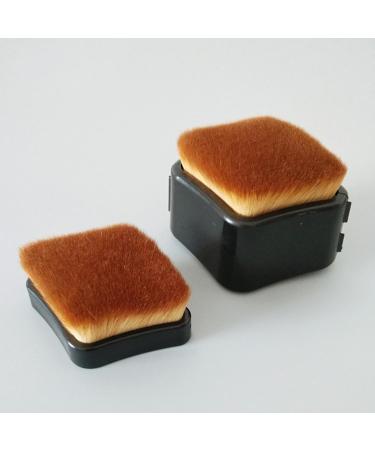 Foundation Brush for Liquid Makeup | Foundation Face Blush - Liquid Powder Brush Rhombic Make up Brush Flat Top Cosmetics Applicator Face Makeup Tool - Buy Online on GoSupps.com