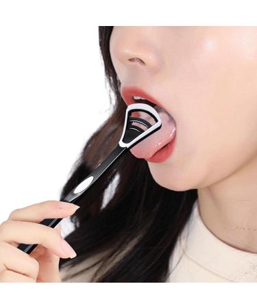 Intoximt Tongue Brush Set - 5 Ergonomic Food-Grade Cleaners for Bad Breath & Oral Hygiene - Buy Online on GoSupps.com