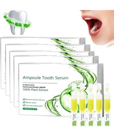 Tlopa ampoule toothpaste tooth elevation essence 3V fruit acid tooth elevation tooth whitening gel fruit acid tooth elevation removal of tartar and plaque (5box)