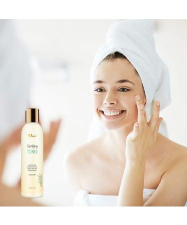 Deluvia Clarifying Toner - Hydrating Alcohol-Free Face Toner for Sensitive Dry & Aging Skin - Pore Cleanser for Men & Women - Buy Online on GoSupps.com