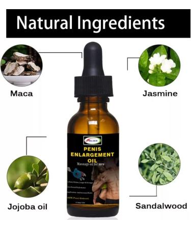 Blsex Male Enlarger Massage Oil 10ML | Fast Growth & Thickness for Men | International Shipping - Buy Online on GoSupps.com