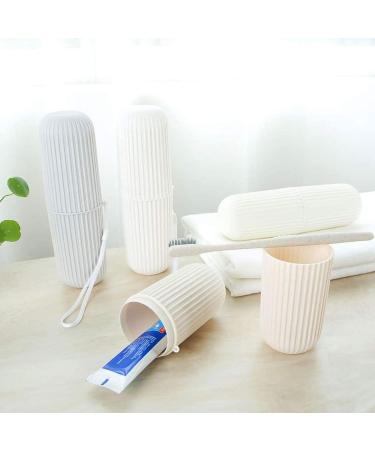 Zuomendy18 Portable Travel Toothbrush Box - 3pcs Storage Case for Easy Toothbrush Organization | Ideal for International Travel - Buy Online on GoSupps.com