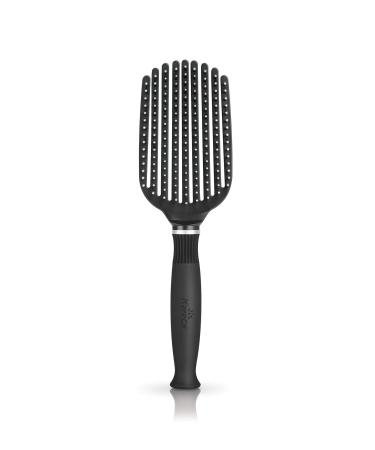 Tangle Buster Brush  Detangler for All Hair Types  Black Color