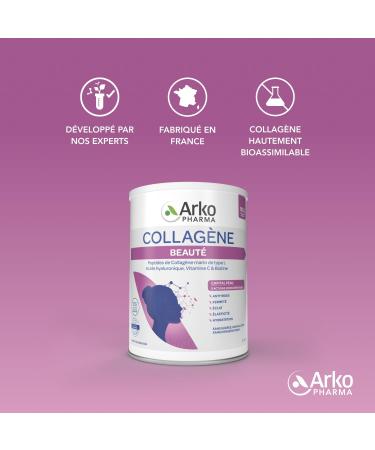 Arkopharma - Collag ne Beaut 260 g | Peau - Rides - lasticit - Fermet - clat - Hydratation | 260 g - Buy Online on GoSupps.com
