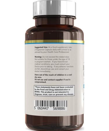 GH Magnesium Bisglycinate Supplement | 120 Magnesium Bisglycinate Capsules - 250mg Magnesium Glycinate Per Serving | Magnesium Bisglycinate | Non-GMO Gluten Free | Made in UK - Buy Online on GoSupps.com