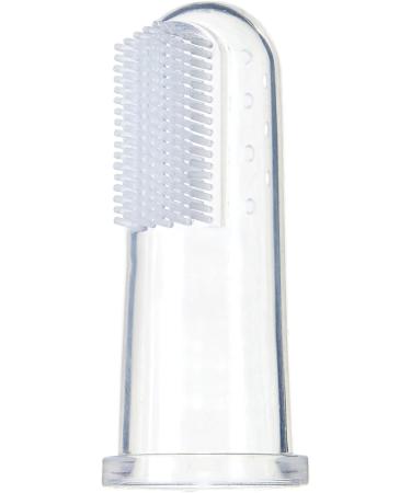Baby Buddy Clear Finger Toothbrush 2 Count - Gentle Infant Oral Care - Buy Online on GoSupps.com