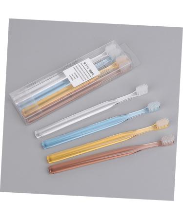 Healeved 24 Pcs Ultra Soft Toothbrush Set - Compact Clear Handle for Adults & Kids - Various Colors - Ideal for Travel & Daily Use - Buy Online on GoSupps.com