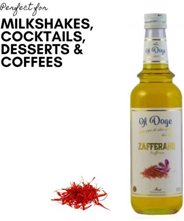 BARMAN IL DOGE Saffron Syrup 70cl - Buy Online on GoSupps.com